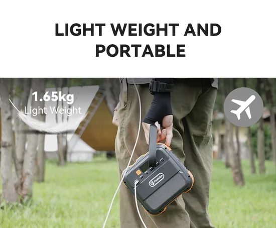 Outdoors Solar Charging Power Station Portable UPS Power Supply for RV Camping